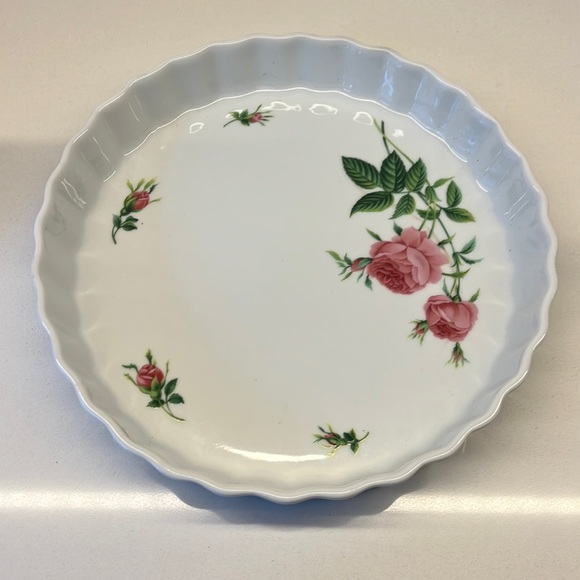 Christine Holm rose quiche or tart pan - Picture 3 of 6